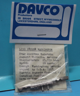 Passagierschiff George Washington (1 St.) Davco-Skytrex L110 1:3000